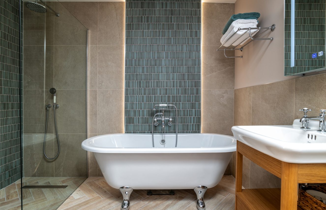 Kitchen & bathroom design for an architect-led self-build
